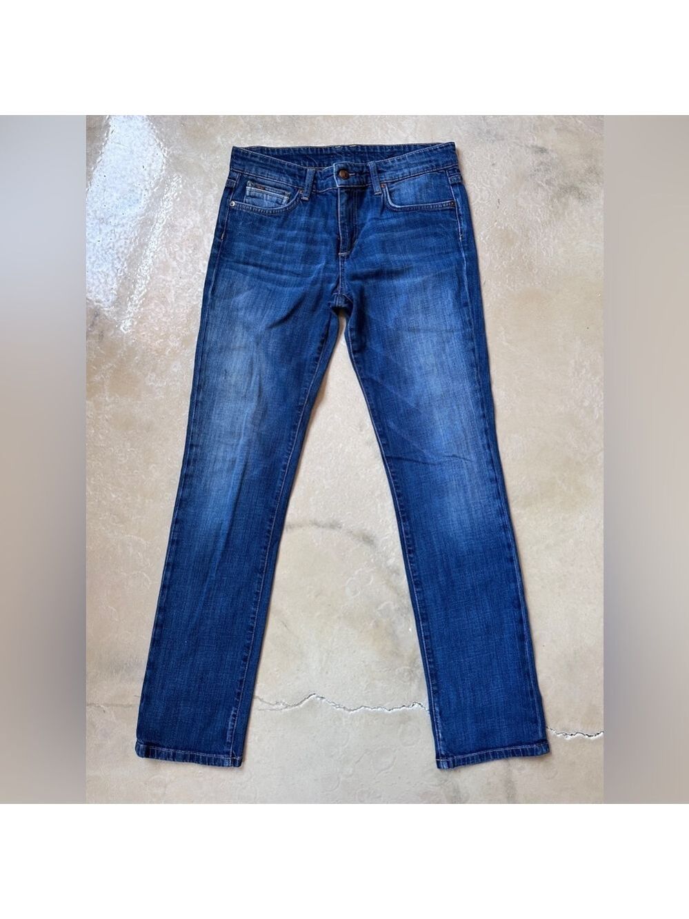 Joe’s Jeans Best Friend Blue Jeans W28 Relaxed Fit Distressed Casual Denim